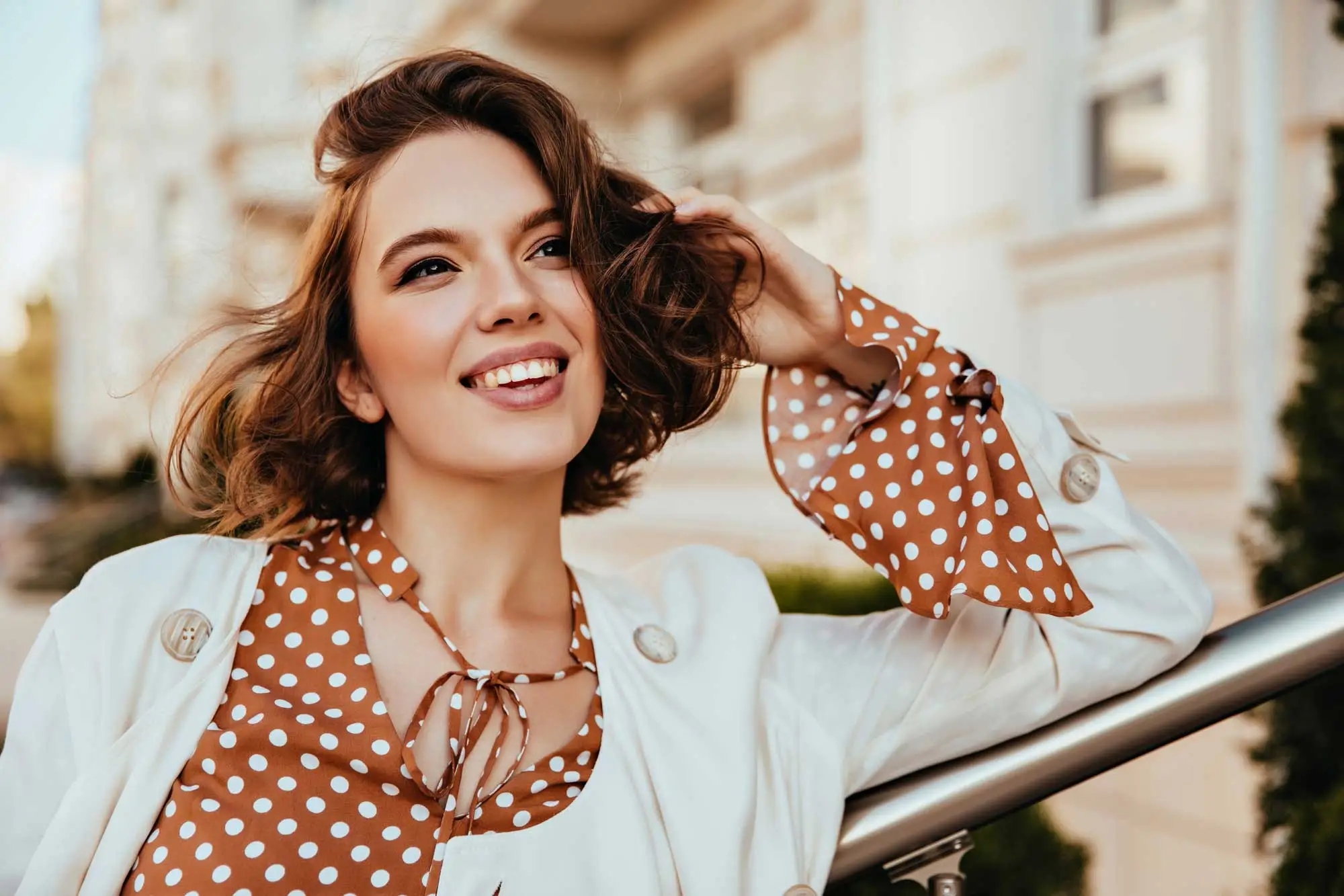 Femeie fericita - Videochat Cluj